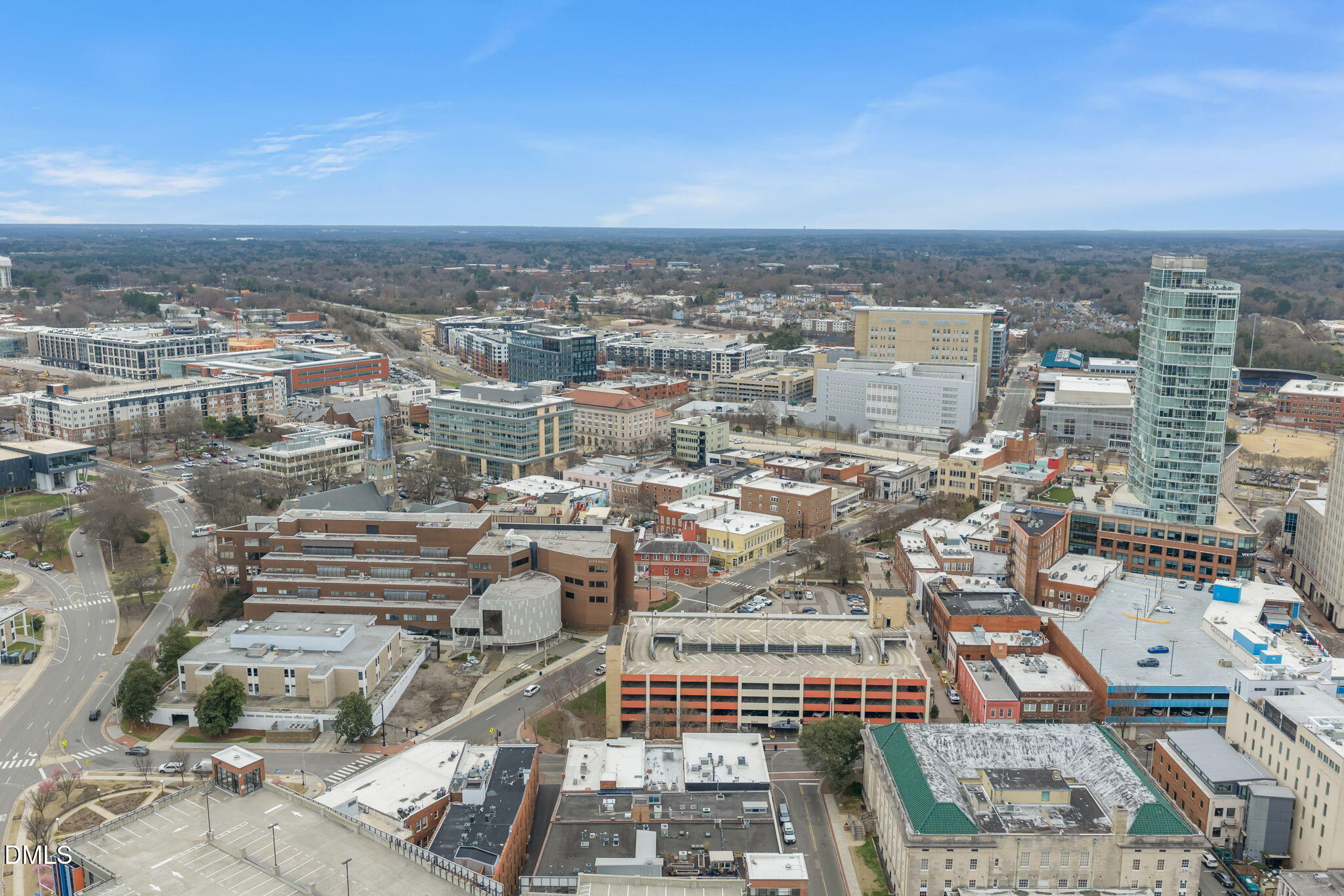 208 Rigsbee Avenue, Unit 206 Durham, NC 27701 - Photo 36 of 36 an aerial view of a city