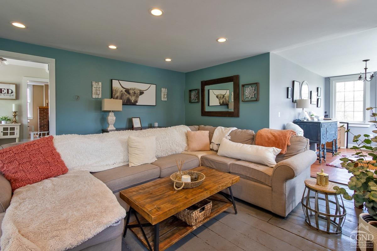 0 3327 Route 199 Pine Plains, NY 12567 - Photo 13 of 43 a living room with furniture and a wooden floor