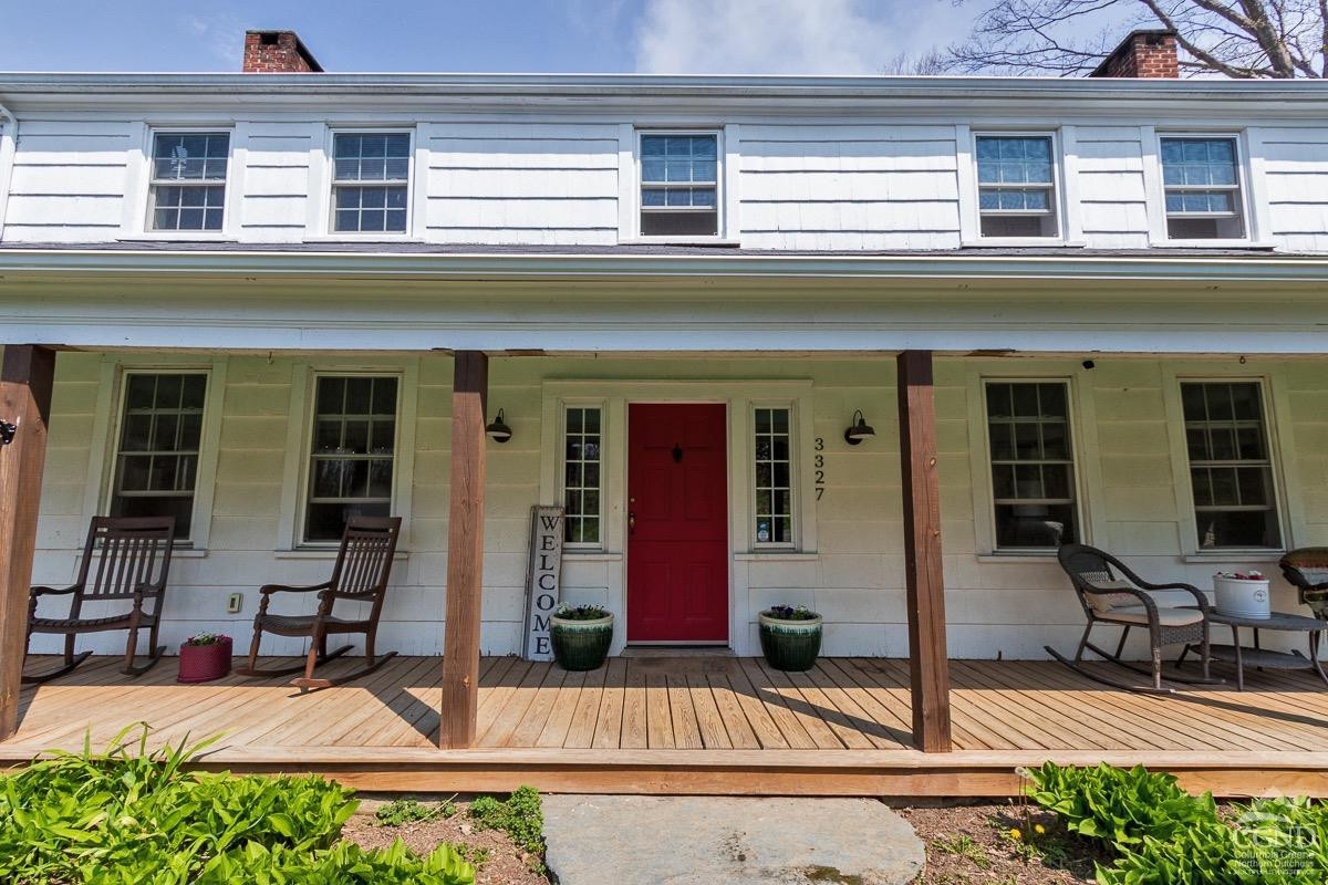 0 3327 Route 199 Pine Plains, NY 12567 - Photo 2 of 43 front view of the house with a patio