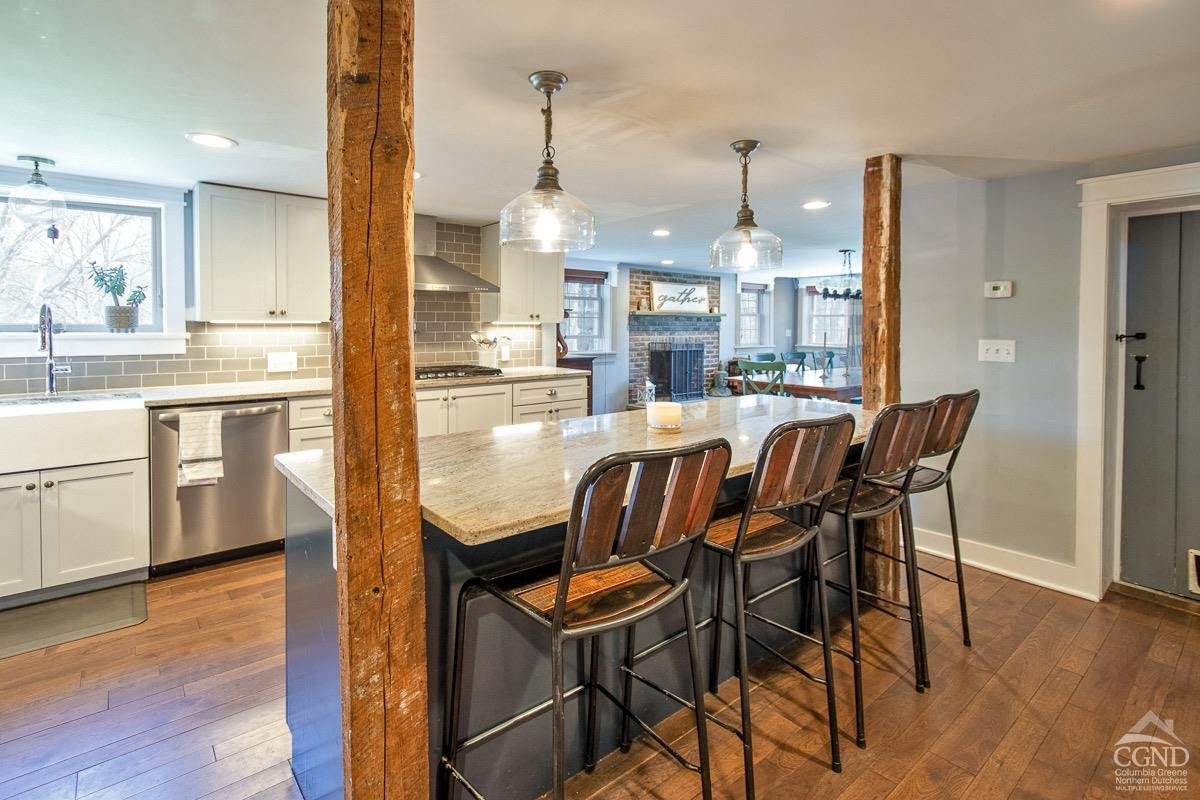 0 3327 Route 199 Pine Plains, NY 12567 - Photo 6 of 43 a dining area with furniture and wooden floor