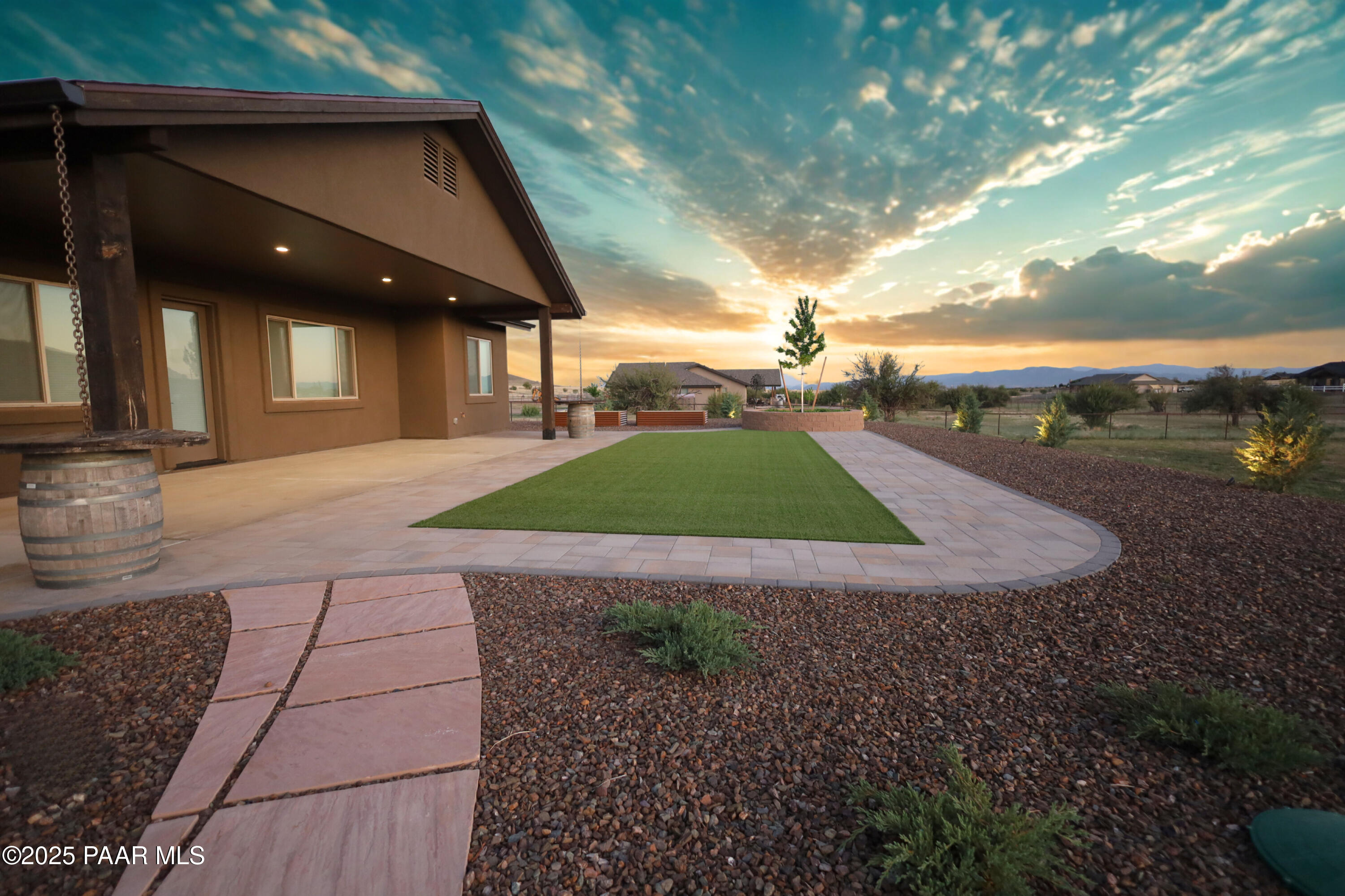 9192 North Doc Bar Road Prescott Valley, AZ 86315 - Photo 7 of 43 Backyard