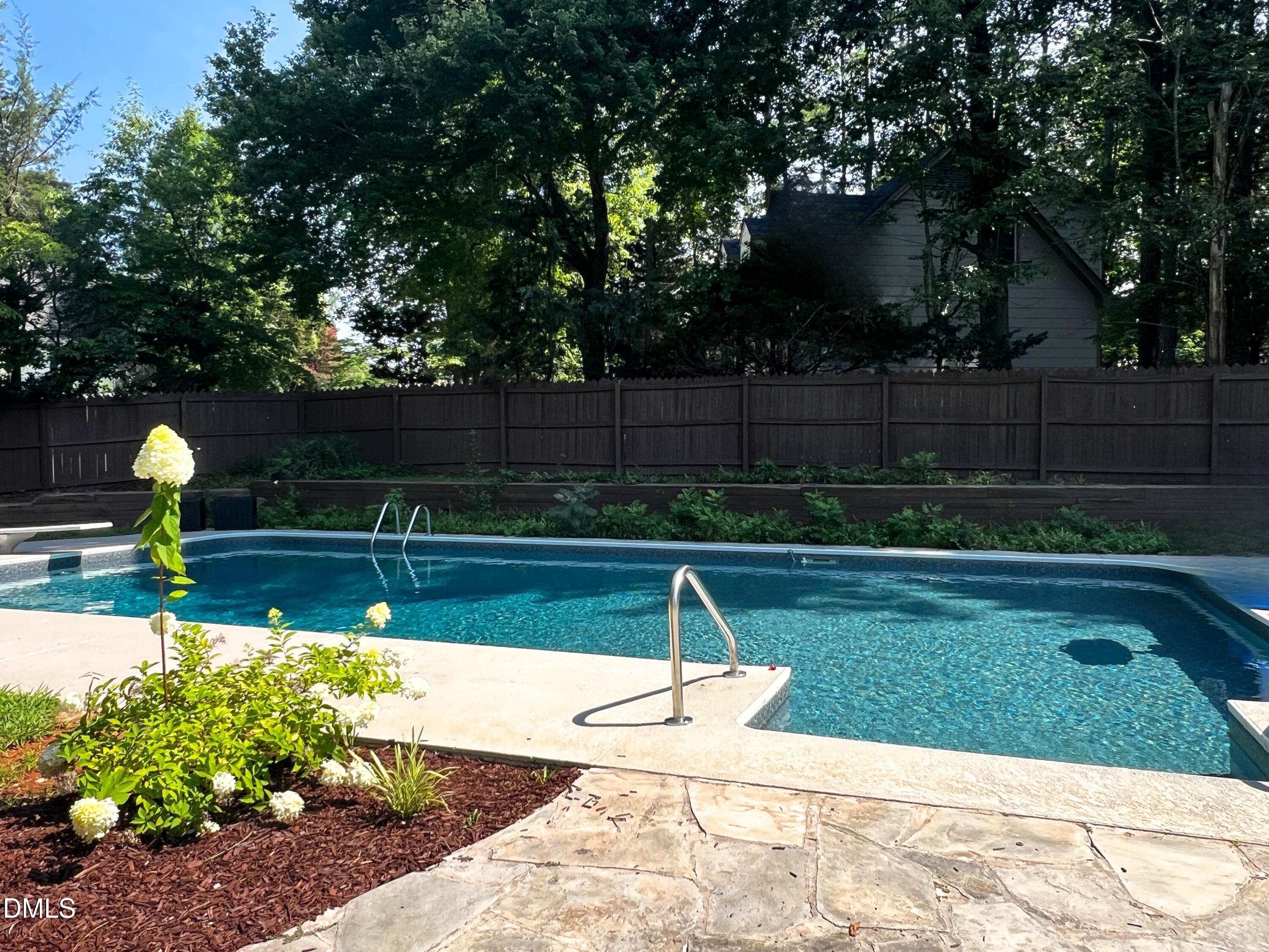 6120 Valley Estates Drive Raleigh, NC 27612 - Photo 17 of 18 Pool towards Yard