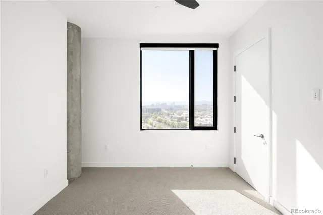 a view of sky from window