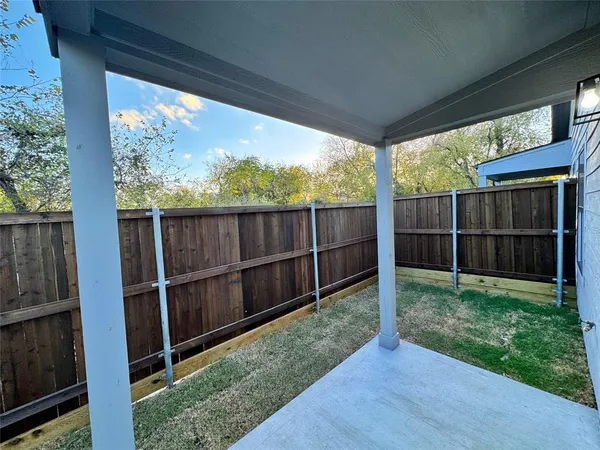 a view of outdoor space with backyard