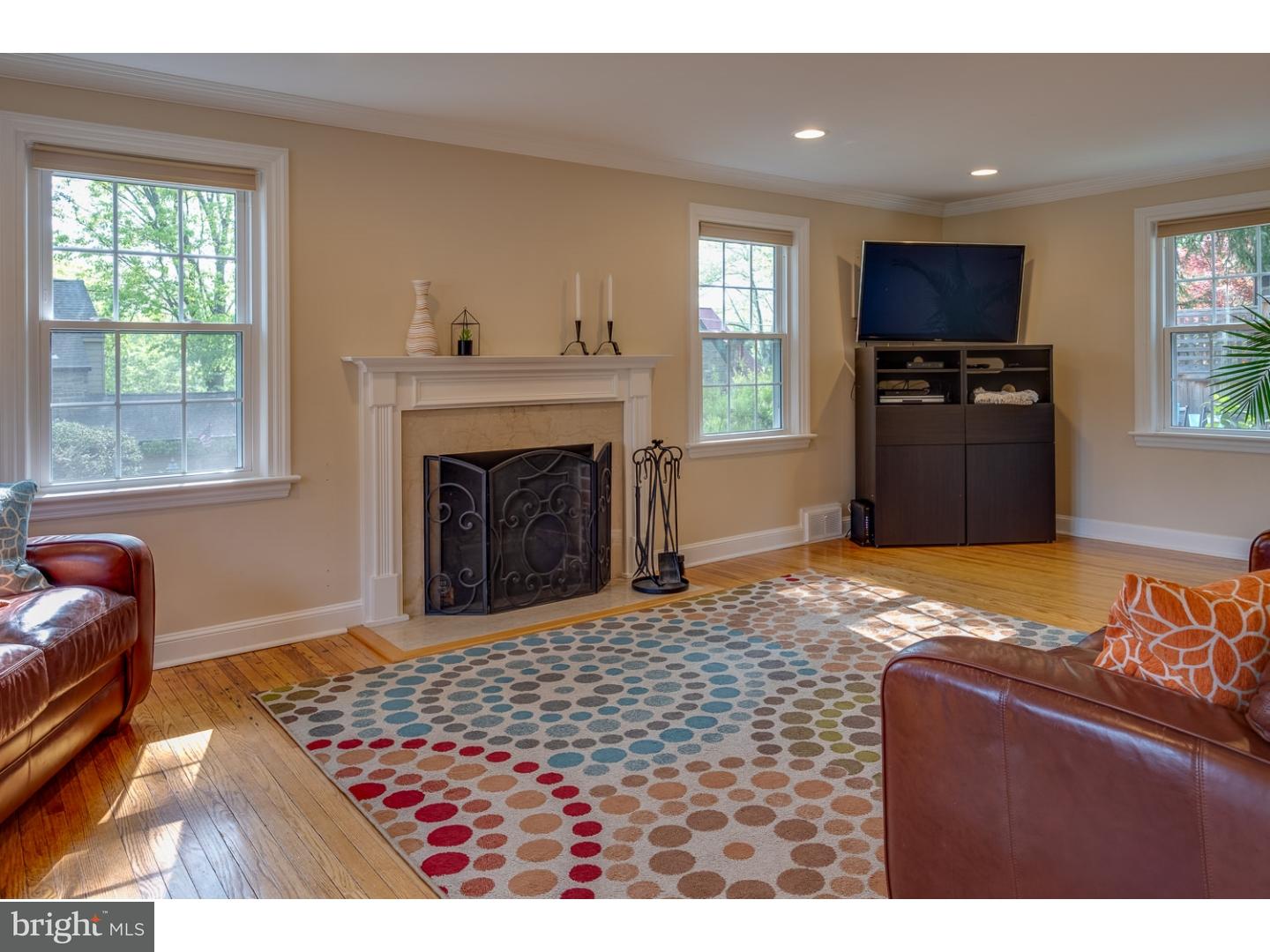 707 Dover Road Wynnewood, PA 19096 - Photo 4 of 25 Fireplace