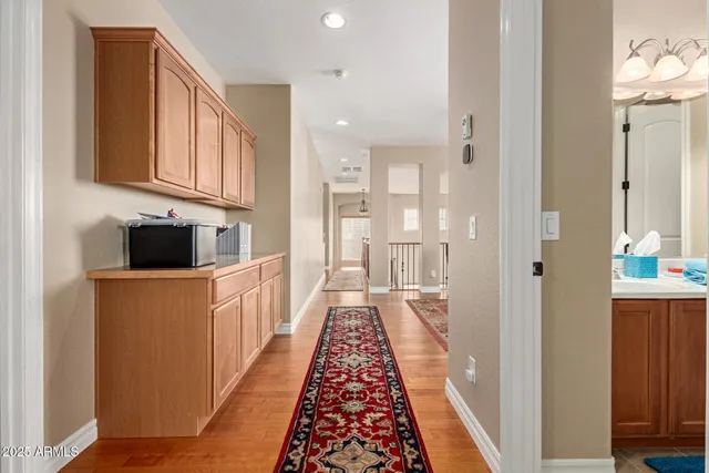 a view of a livingroom with furniture and window