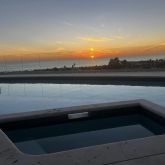 a view of city and lake