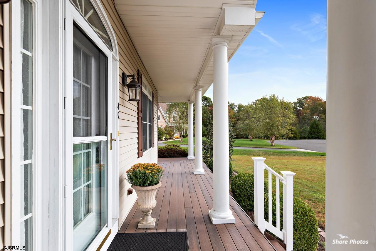 49 Killdeer Hill Road Woodbine, NJ 08270 - Photo 6 of 56 a view of balcony with swimming pool and seating space