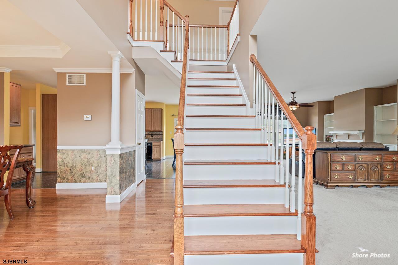 49 Killdeer Hill Road Woodbine, NJ 08270 - Photo 8 of 56 a view of entryway and hall with wooden floor