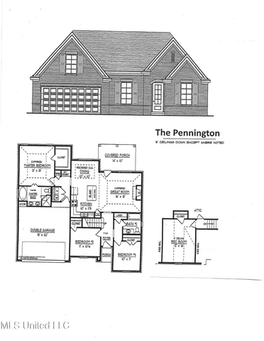 $292,500 | 3079 School Loop Rd Lake, Lake Cormorant, MS 38641