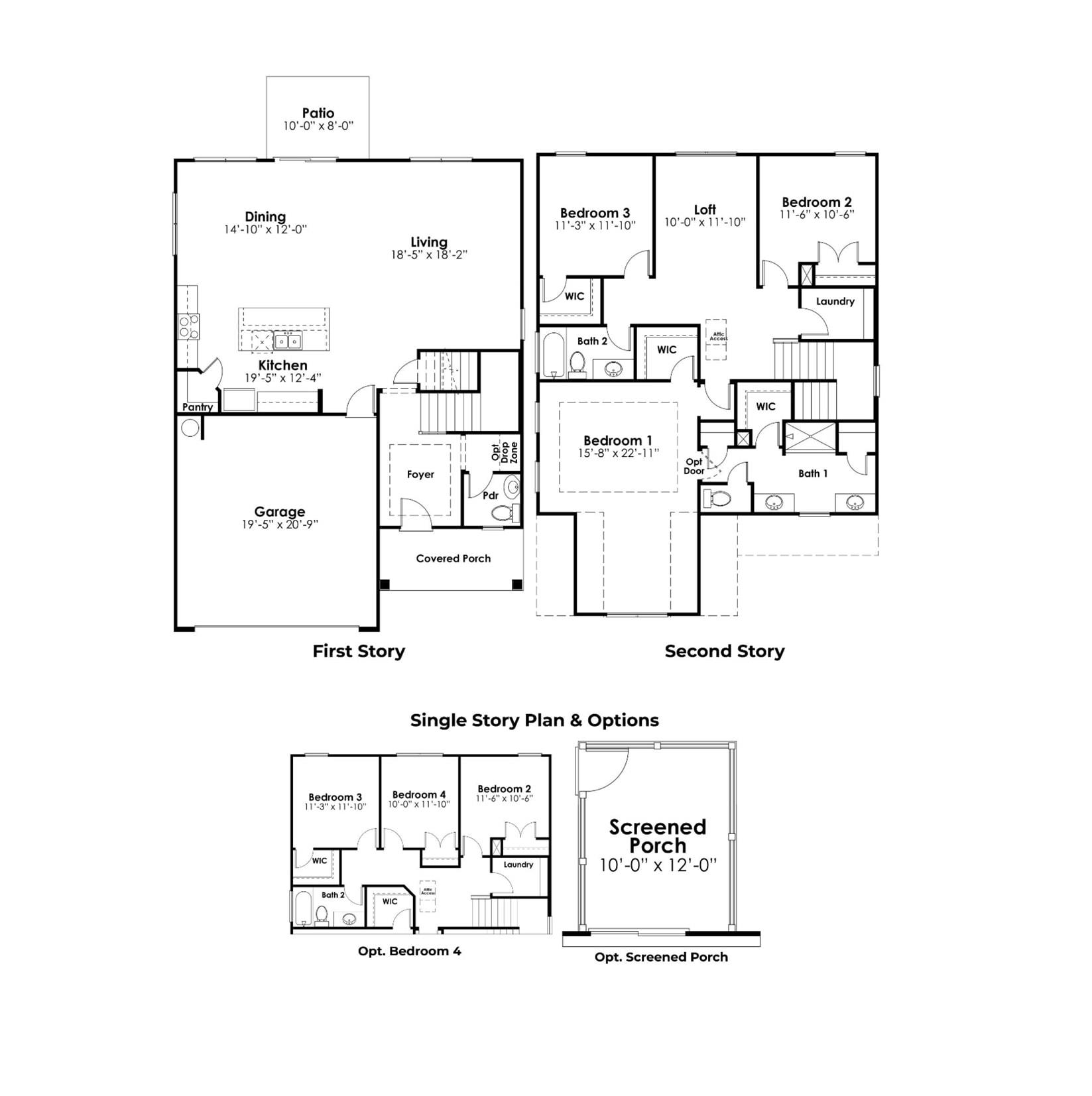 2622 Hudson Trail Conway, SC 29526 - Photo 19 of 19 View of home floor plan