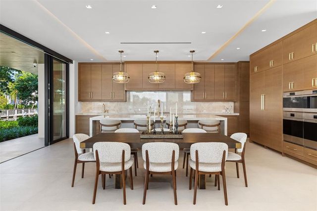 a view of a lake with a ocean view