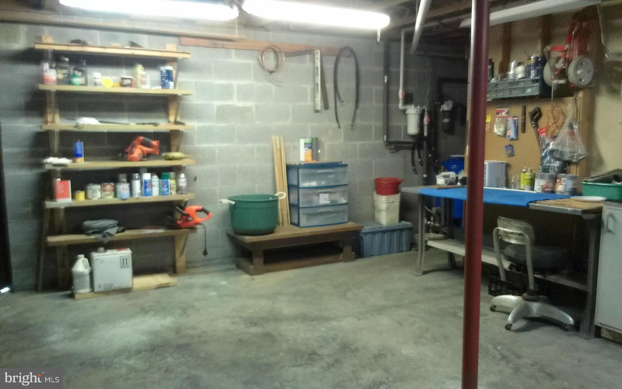 577 Whissens Ridge Road Winchester, VA 22602 - Photo 8 of 24 Basement with workshop area