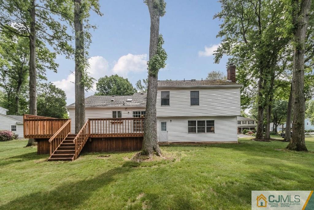 28 Fox Hill Road Edison, NJ 08820 - Photo 20 of 20 a view of a house with a backyard