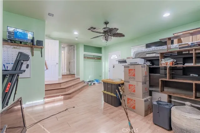 a view of a storage & utility room