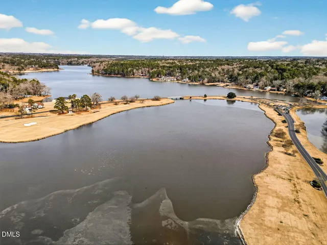 a view of an ocean and beach