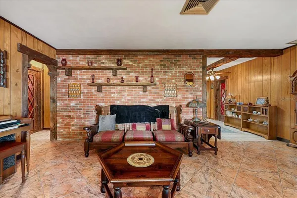 a kitchen with a stove and a refrigerator