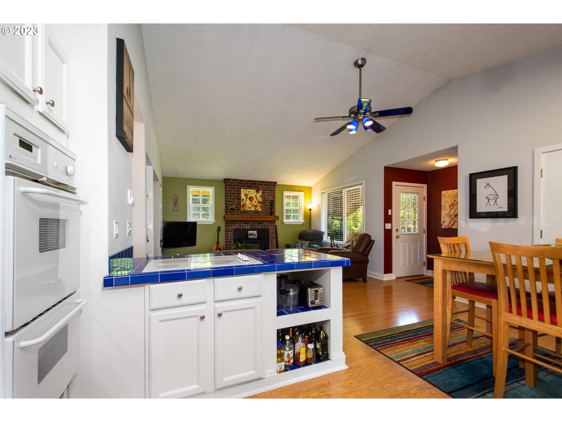 30400 Northeast Healy Road Amboy, WA 98601 - Photo 14 of 48 a view of kitchen with cabinets and wooden floor
