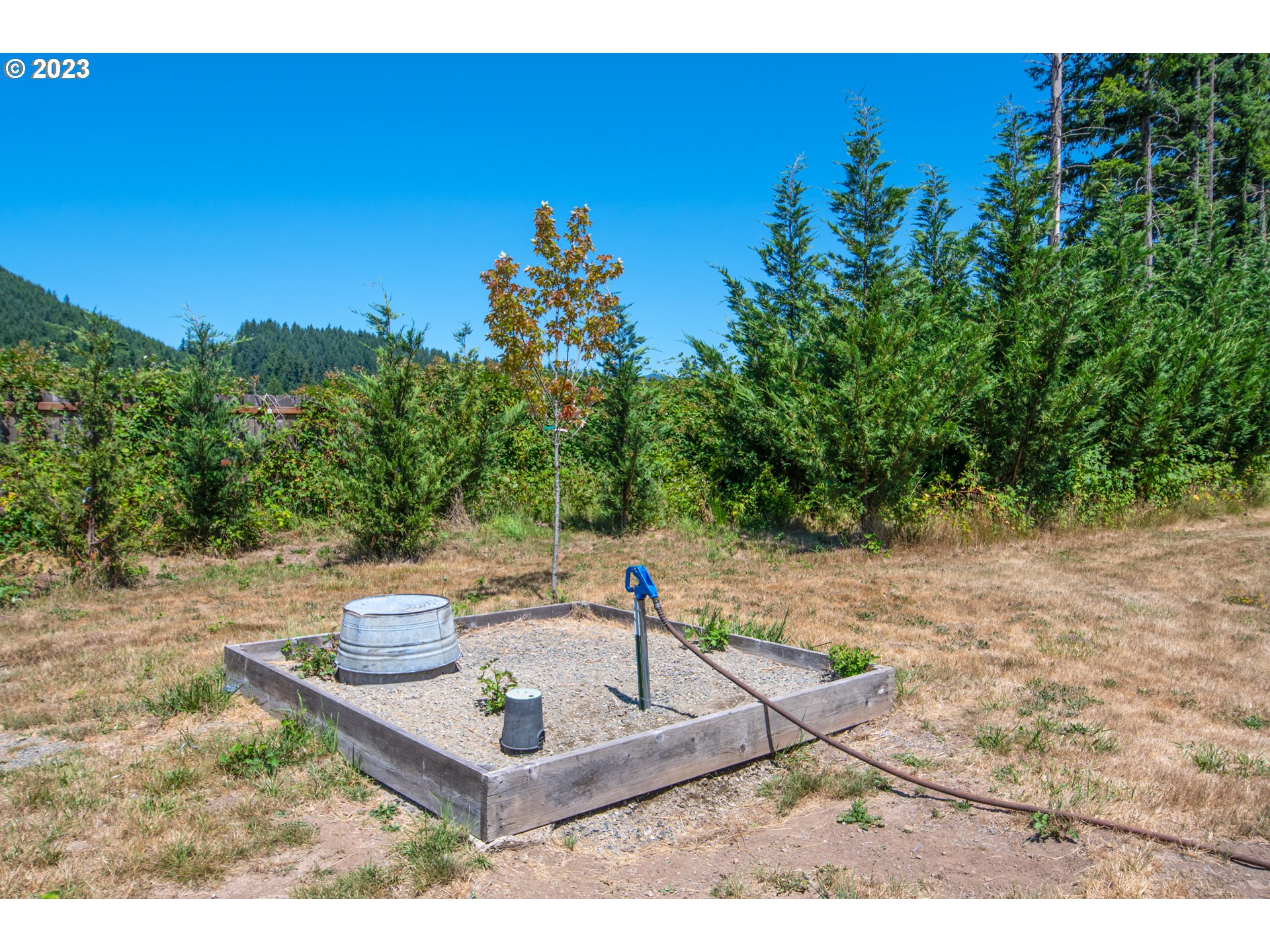 30400 Northeast Healy Road Amboy, WA 98601 - Photo 30 of 48 a view of a couches and a table in the backyard