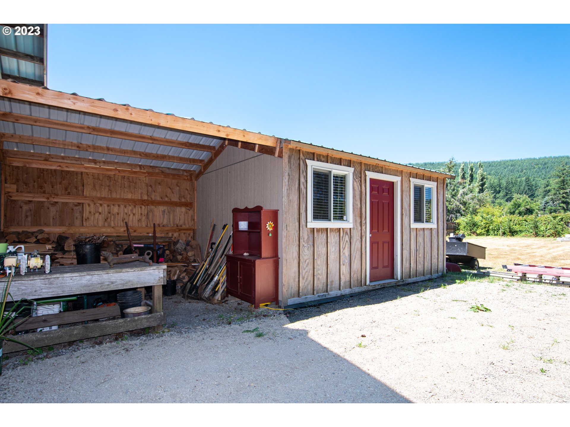 30400 Northeast Healy Road Amboy, WA 98601 - Photo 36 of 48 a view of a backyard