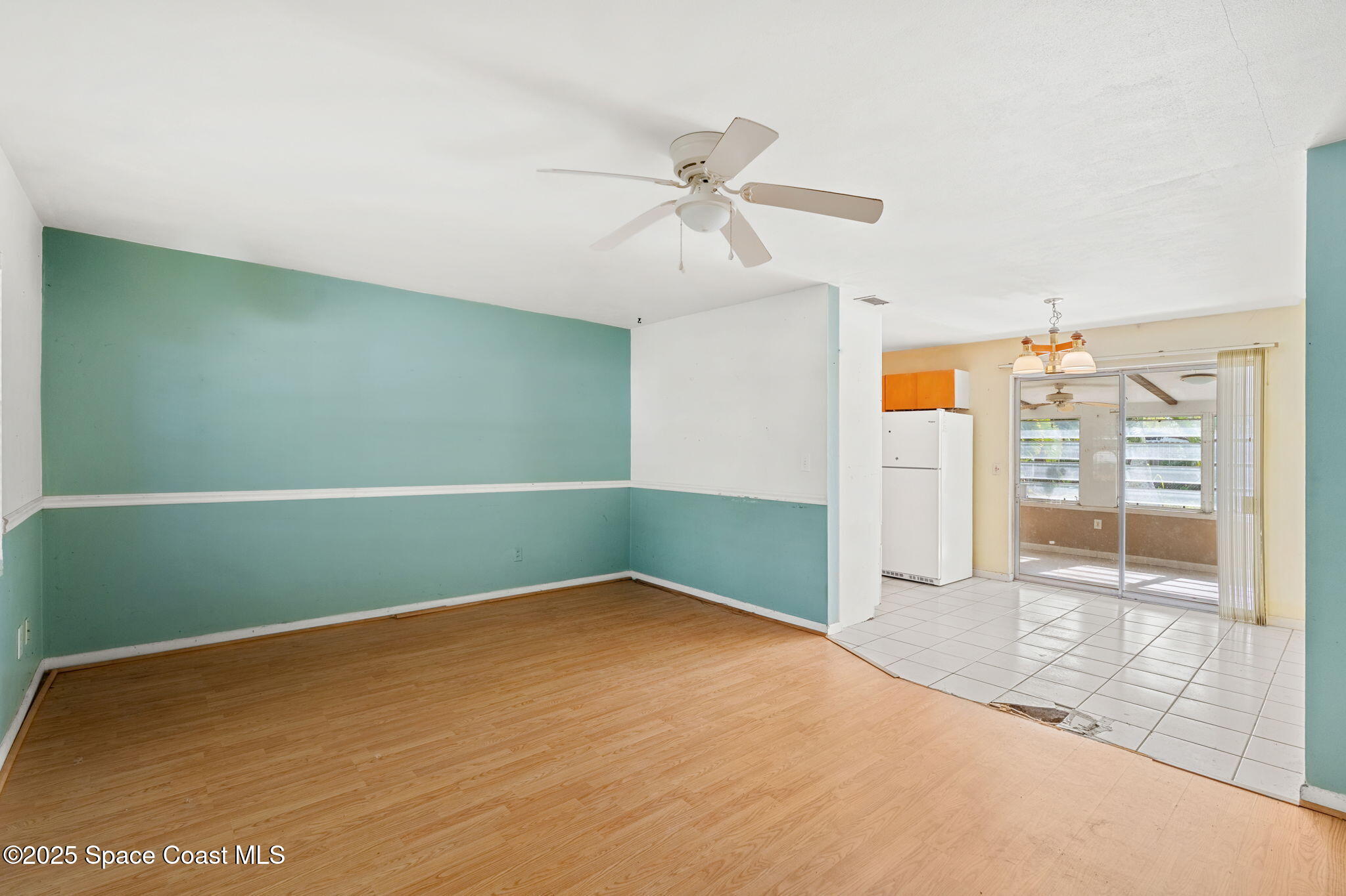 271 Fay Drive Indialantic, FL 32903 - Photo 13 of 27 a view of empty room with ceiling fan