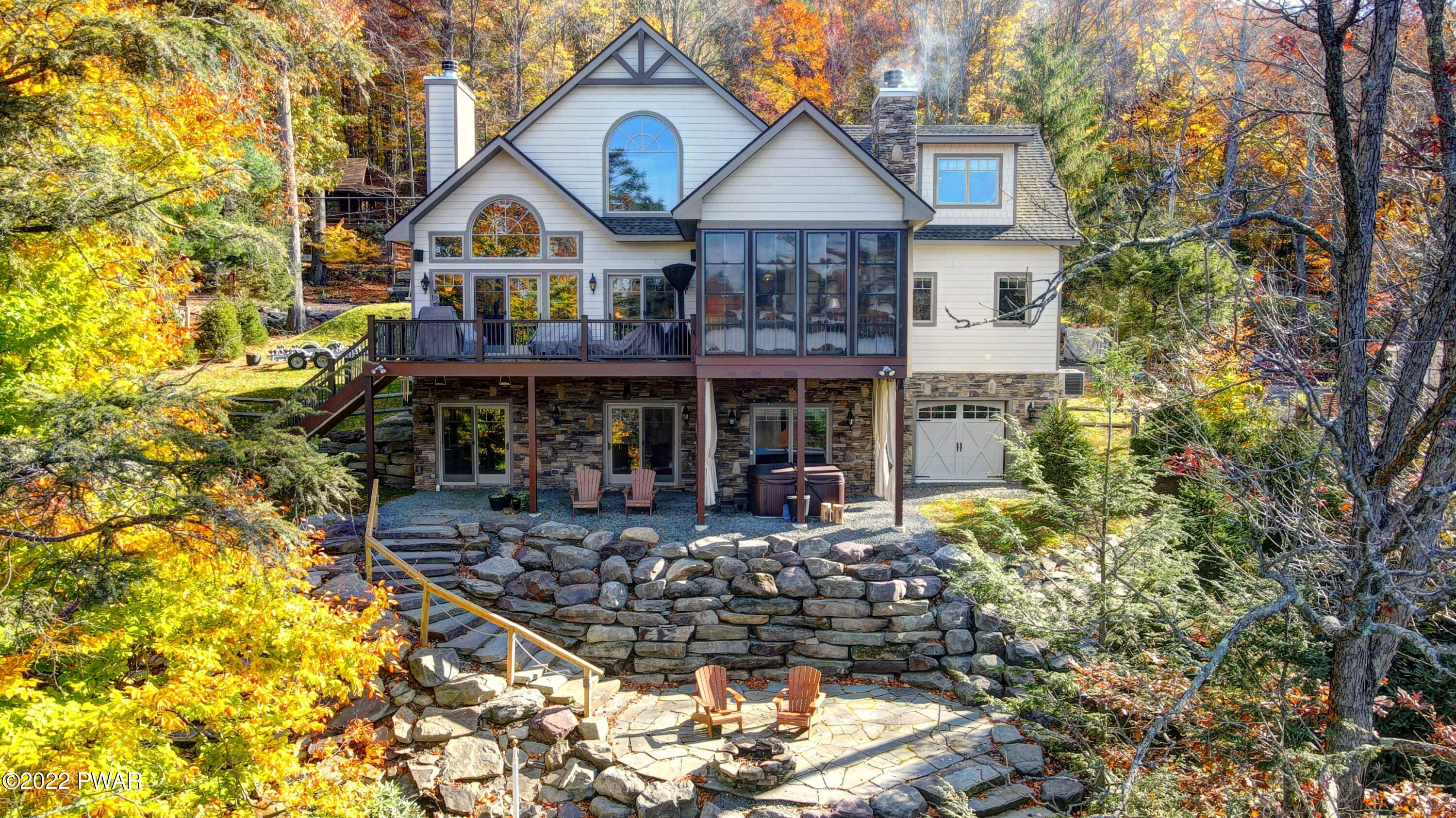 234 Lennon Road Greentown, PA 18426 - Photo 1 of 53 Home Lake side Aerial view