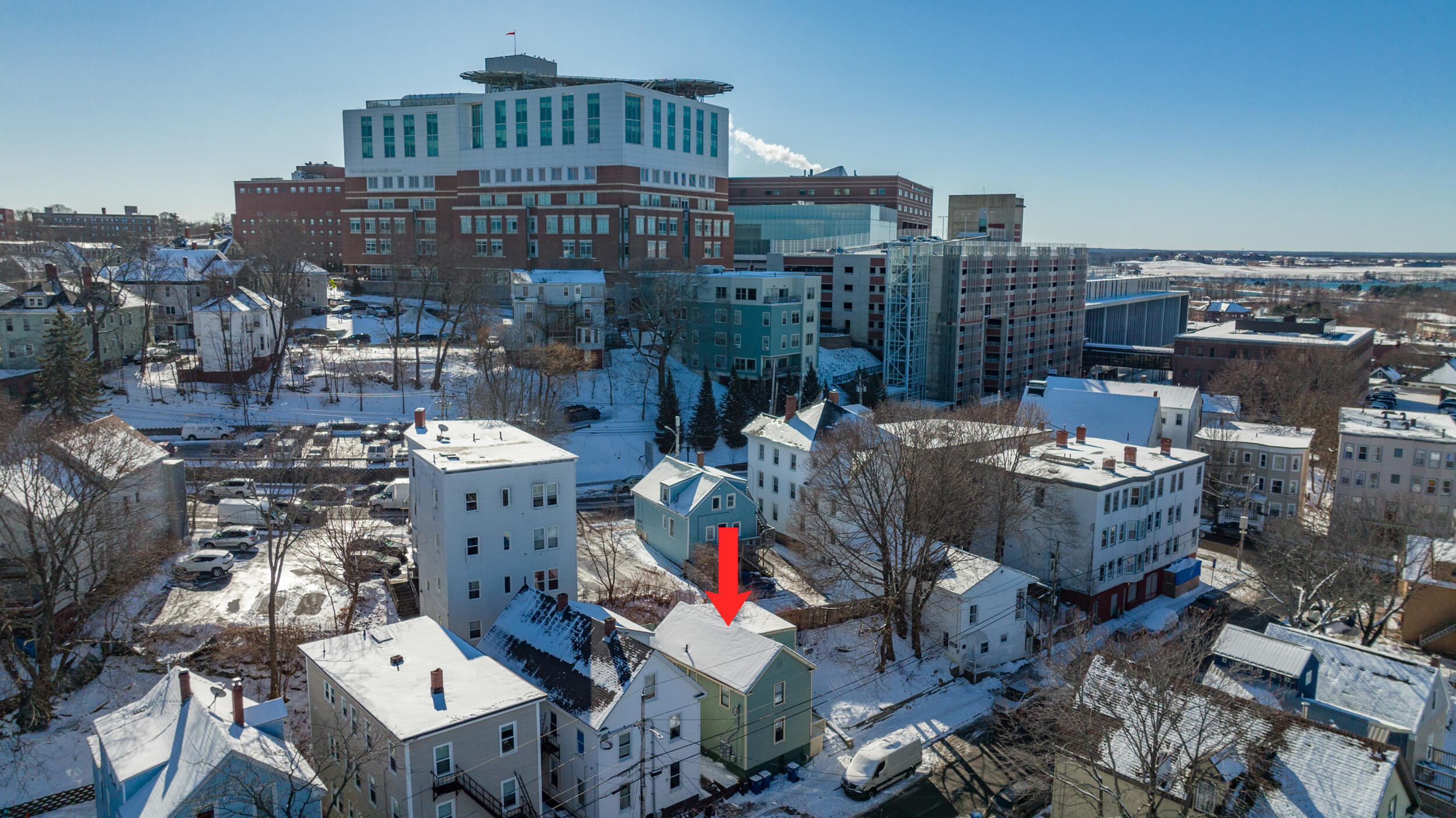 186 Grant Street Portland, ME 04101 - Photo 1 of 13 186 grant drone arrow-1