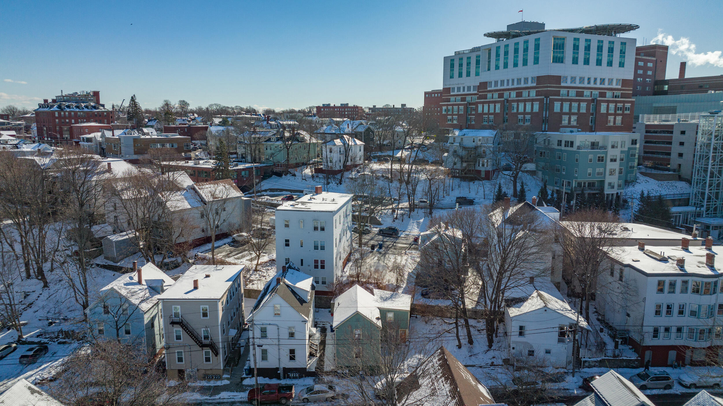 186 Grant Street Portland, ME 04101 - Photo 3 of 13 186 grant drone-2