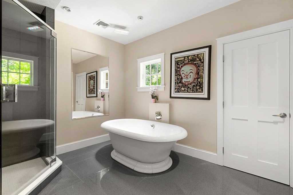 6 Beaver Pond Road Beverly, MA 01915 - Photo 15 of 36 a bathroom with a toilet sink and mirror