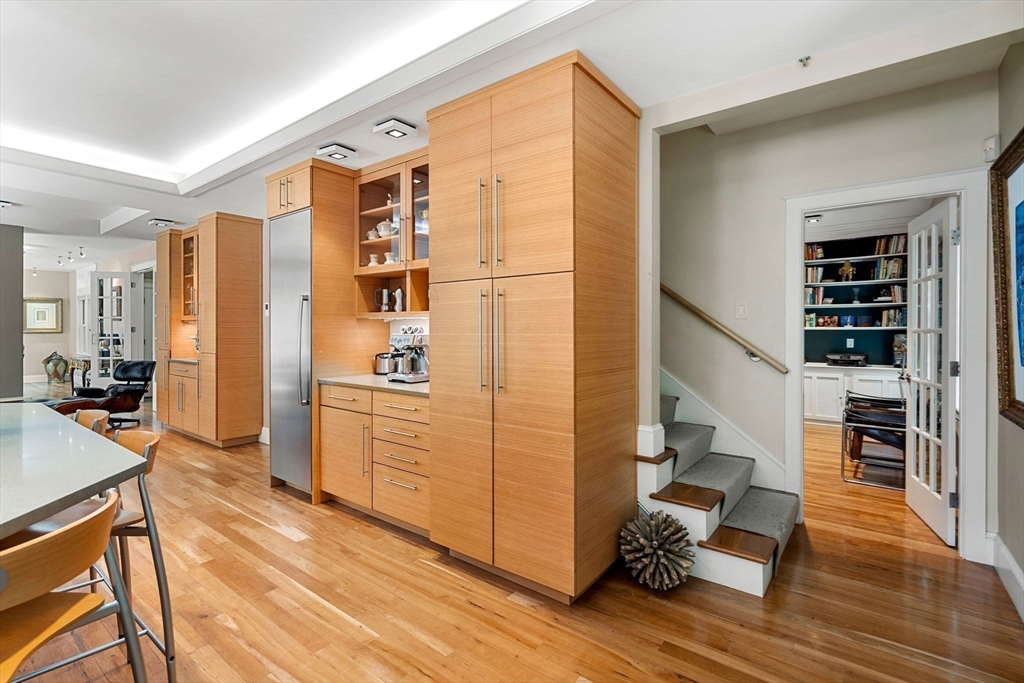 6 Beaver Pond Road Beverly, MA 01915 - Photo 6 of 36 a view of kitchen with furniture and wooden floor
