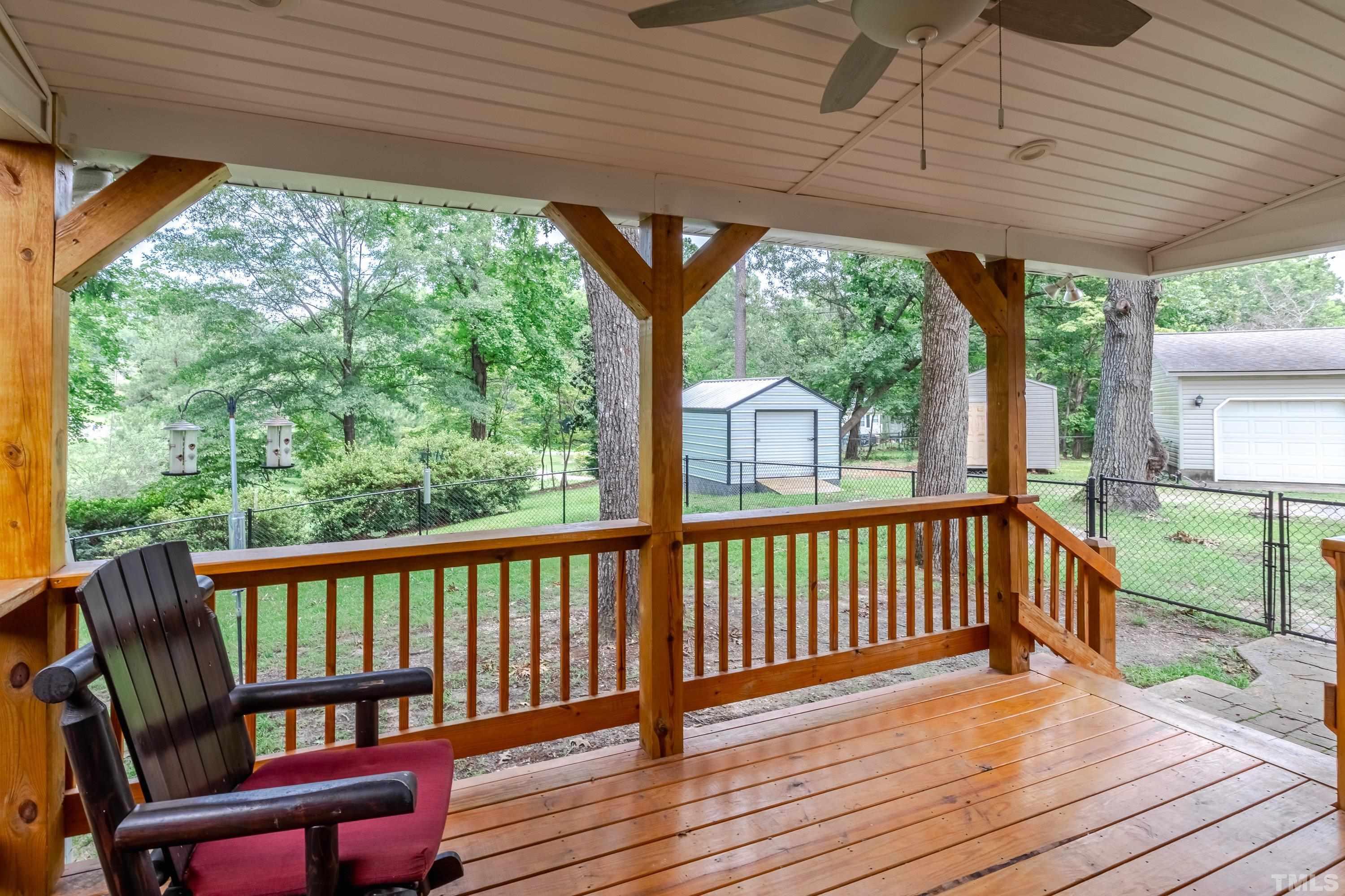 128 Spring Lane Lillington, NC 27546 - Photo 35 of 42 a view of backyard with green space