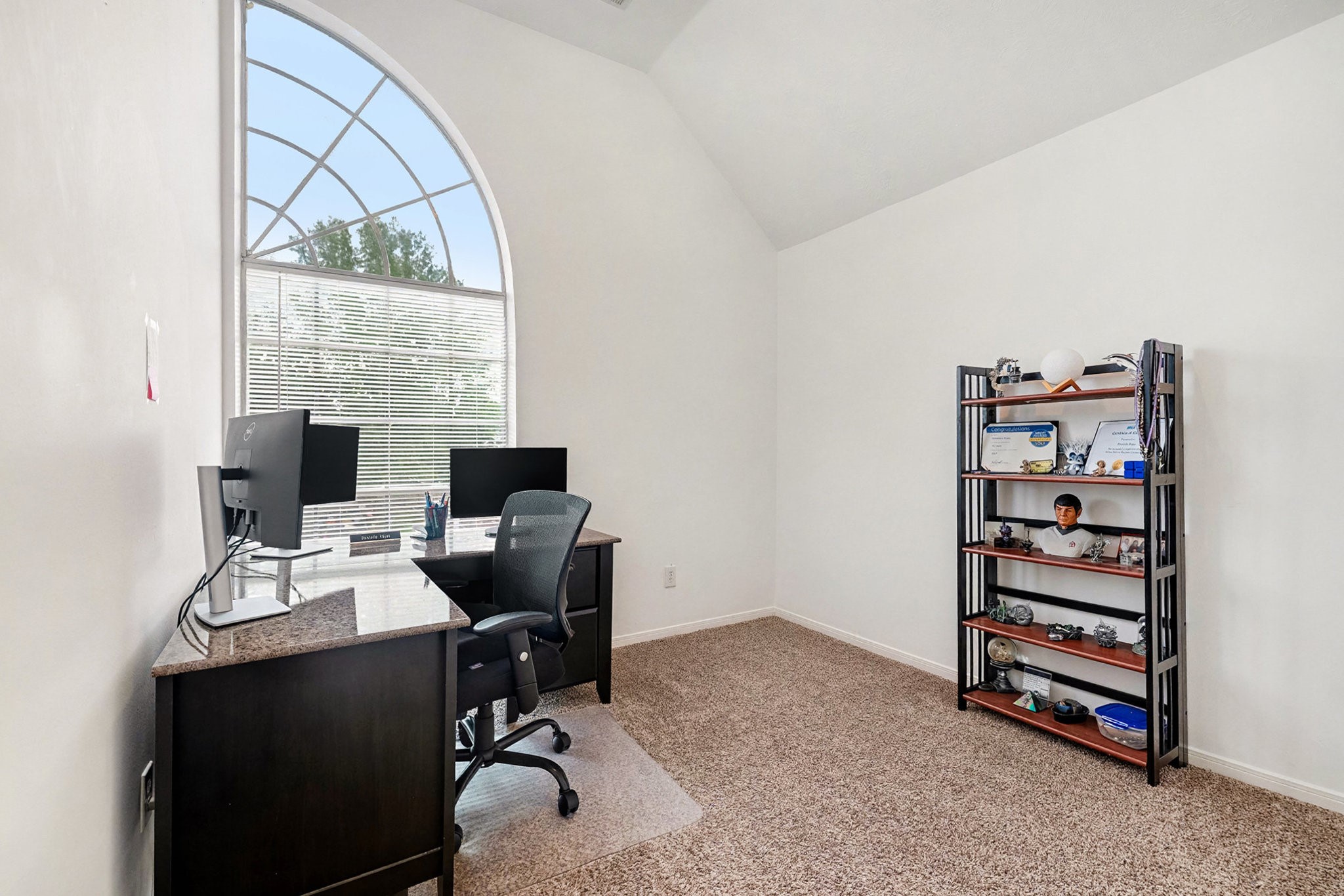 12411 Wright Oaks Drive Houston, TX 77014 - Photo 26 of 29 a view of a workspace with furniture and a window