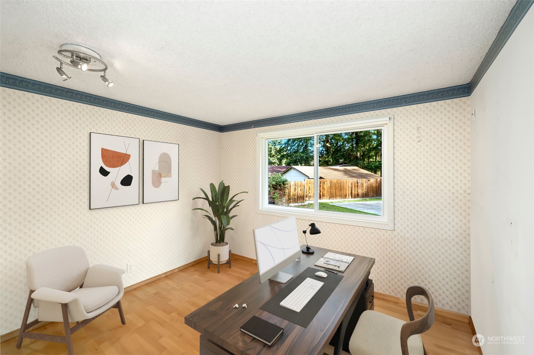 12730 Southeast 95th Place Renton, WA 98056 - Photo 27 of 38 a living room with furniture and a window