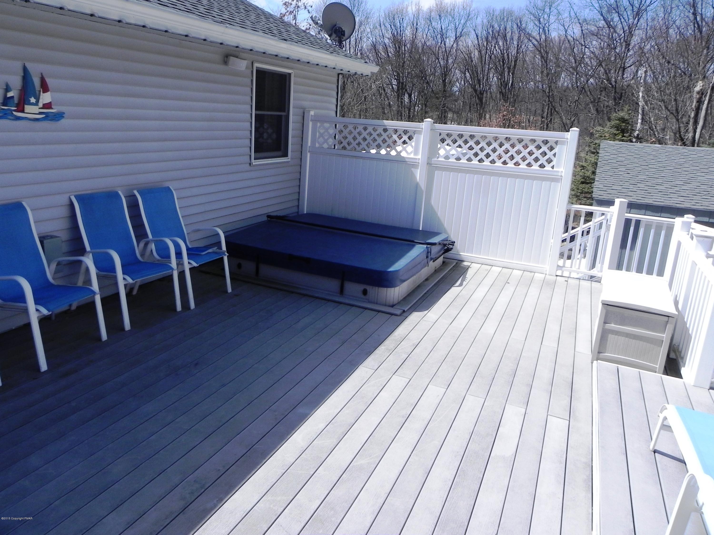 323 Blue Ridge Road Saylorsburg, PA 18353 - Photo 23 of 24 rear deck hot tub.JPG