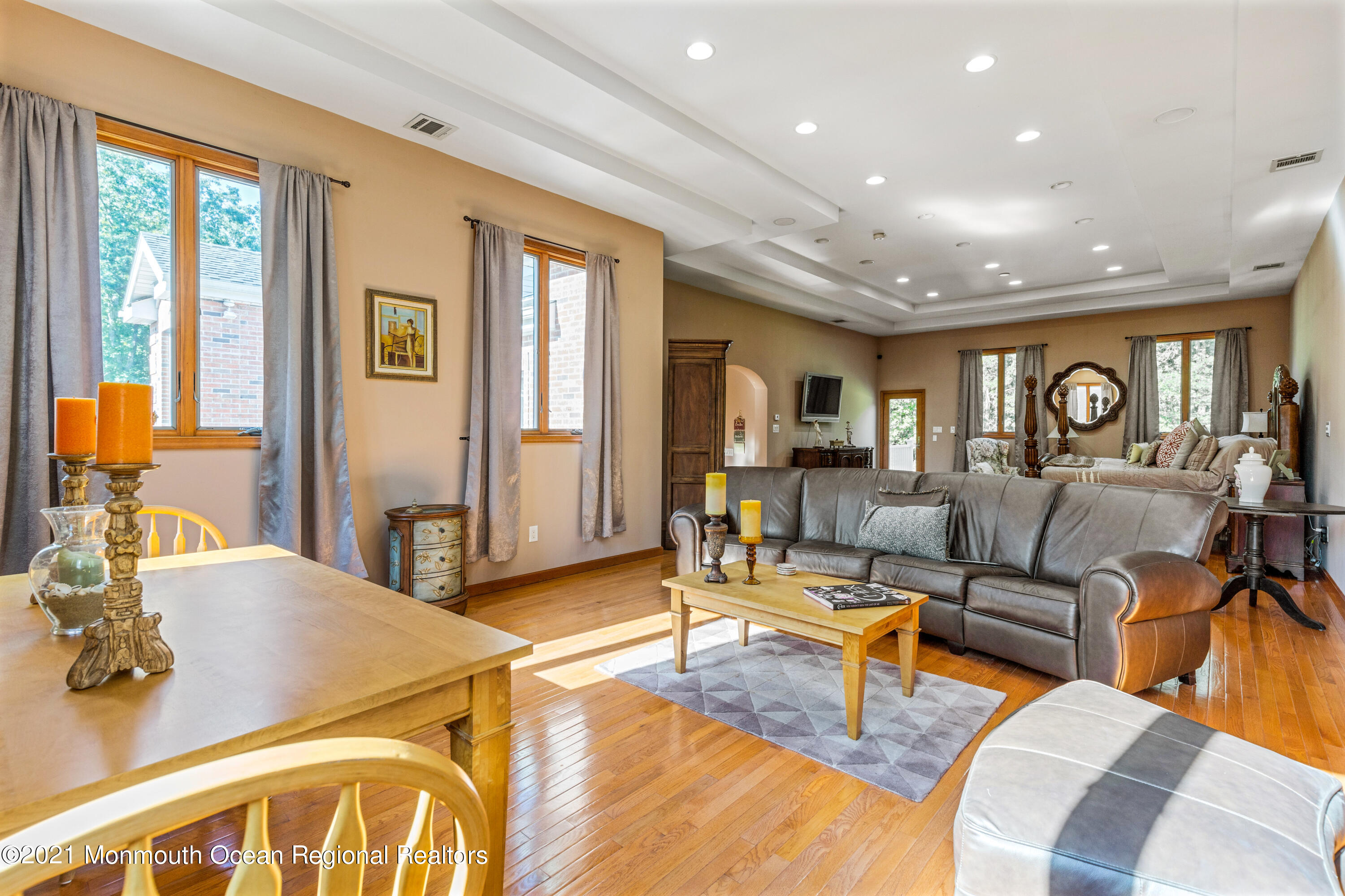 363 Lanes Pond Road Howell, NJ 07731 - Photo 40 of 72 a living room with furniture and a large window
