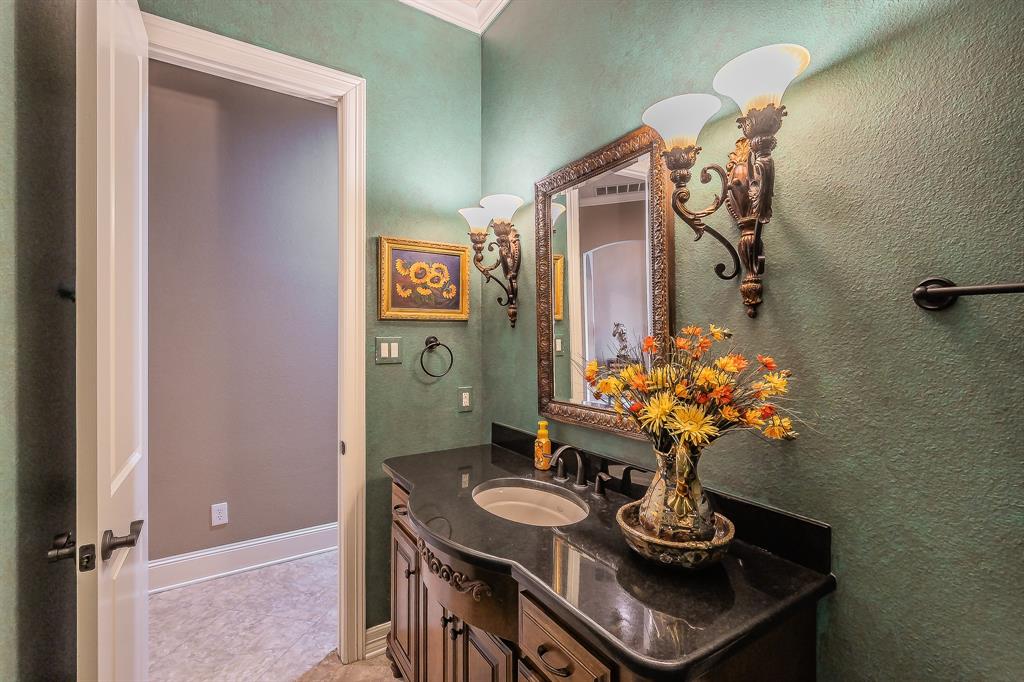 2726 Country Club Road Pantego, TX 76013 - Photo 14 of 26 a dining room with furniture and wooden floor