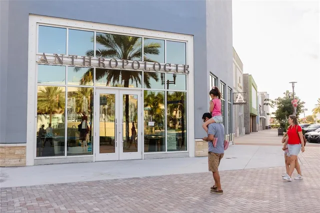 a view of a building with a outdoor space