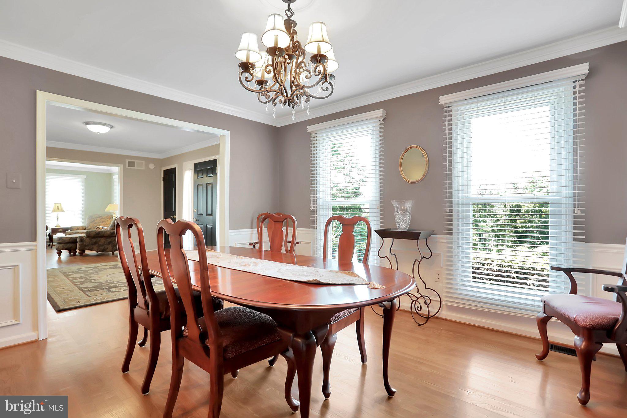 7845 Ridge Road Frederick, MD 21702 - Photo 13 of 67 a view of a dining room with furniture window and wooden floor
