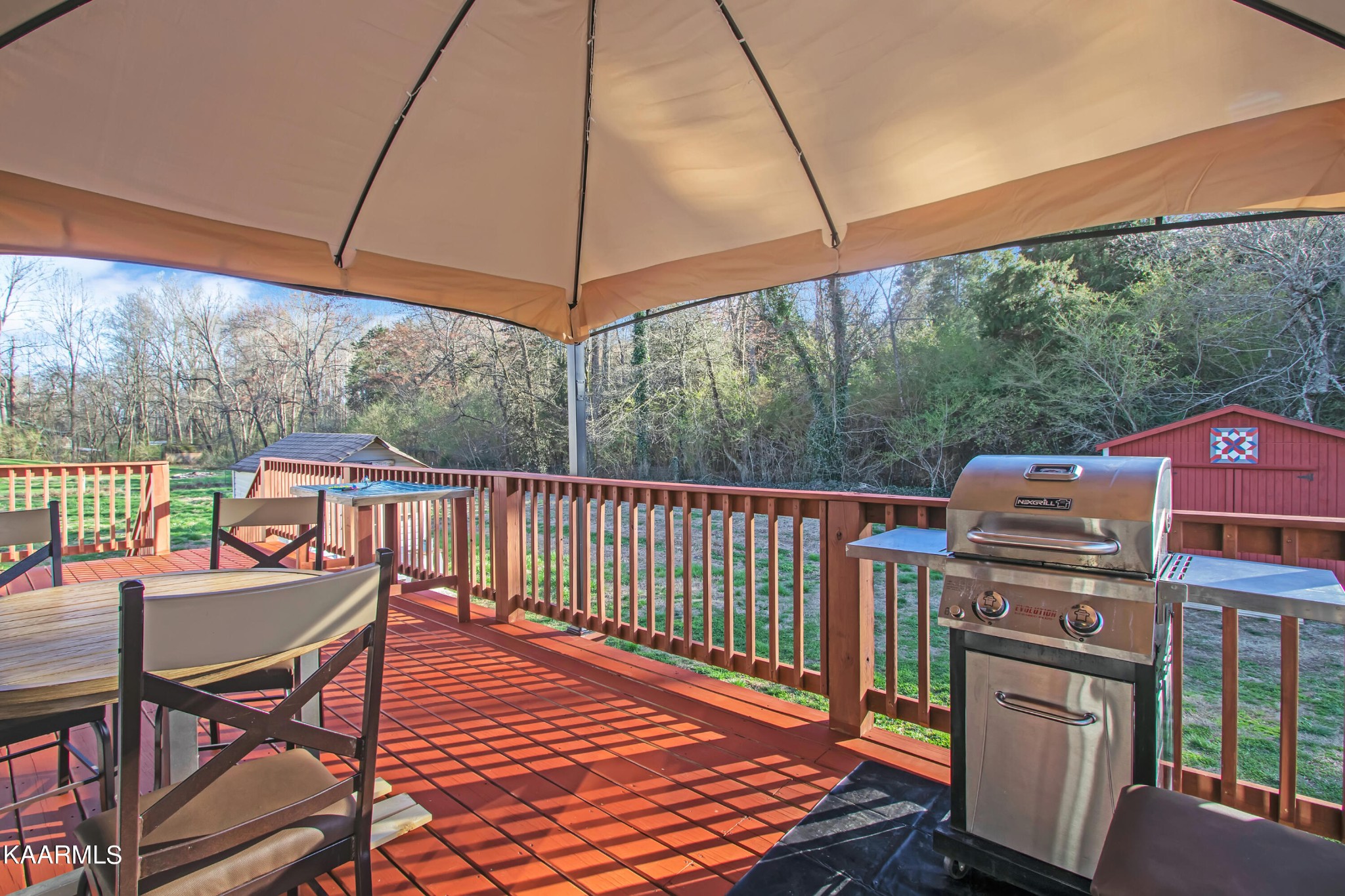 4981 Malone Road Loudon, TN 37774 - Photo 10 of 35 a balcony with furniture and wooden floor