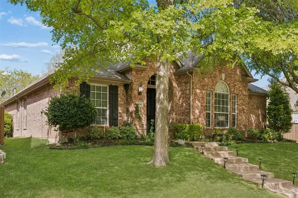 front view of house with a yard