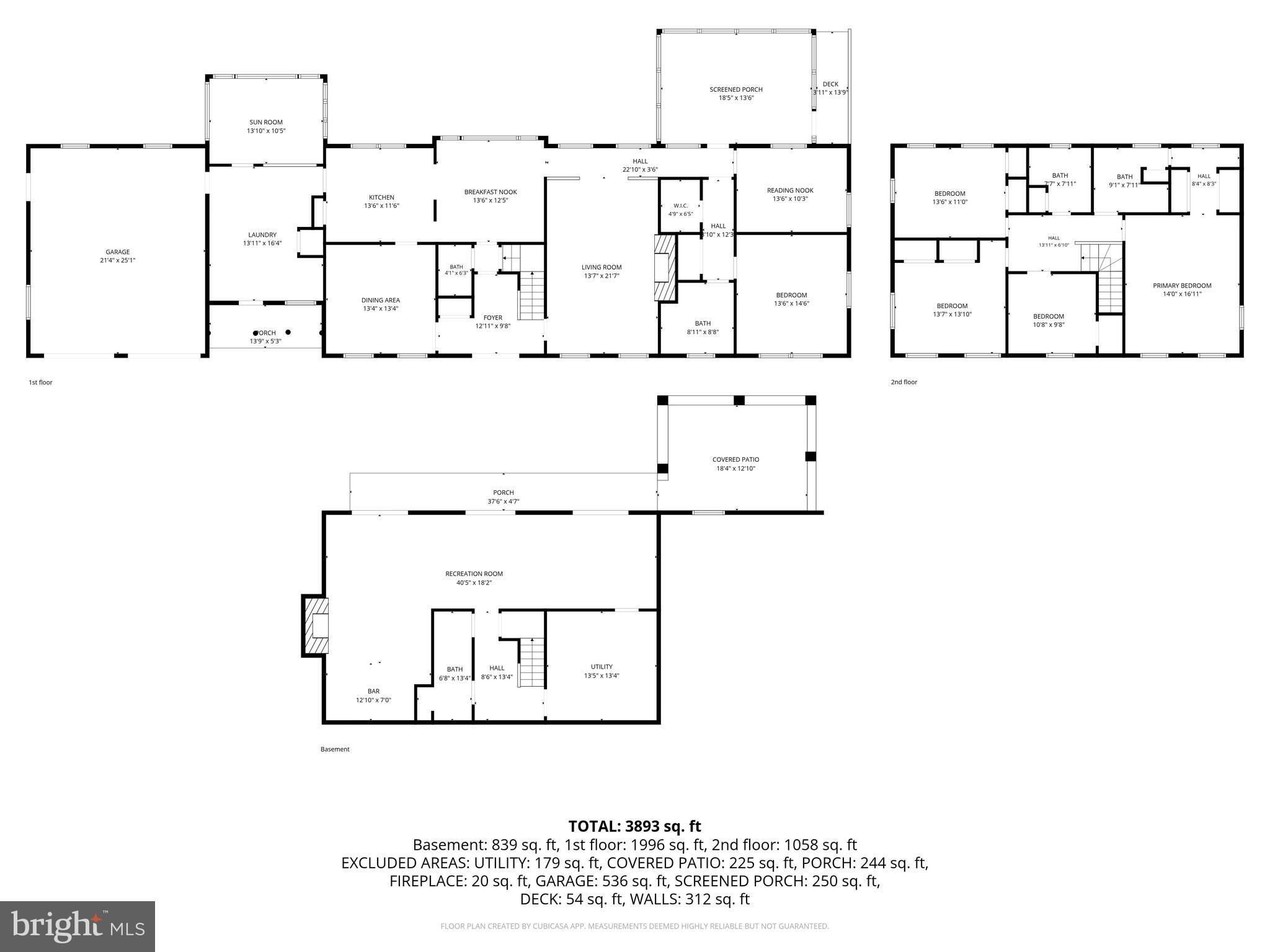1552 Widows Mite Road Edgewater, MD 21037 - Photo 48 of 51 Floor plans