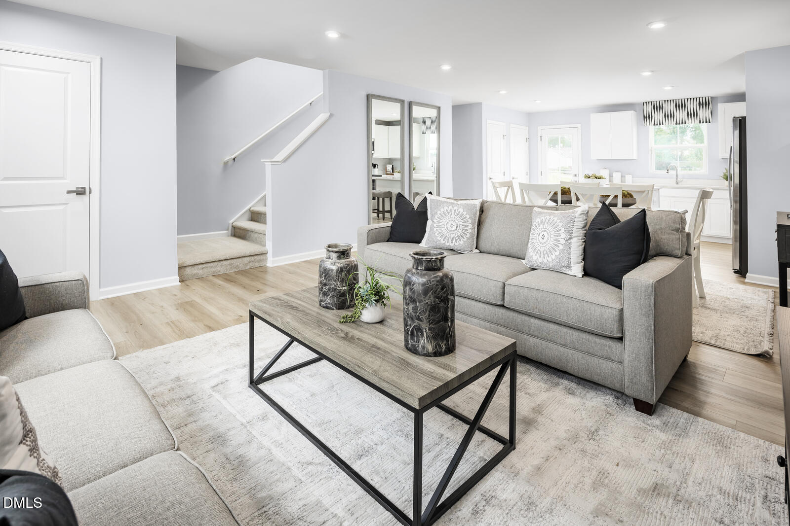 199 Brook Bawn Road Wendell, NC 27591 - Photo 6 of 25 a living room with furniture and wooden floor
