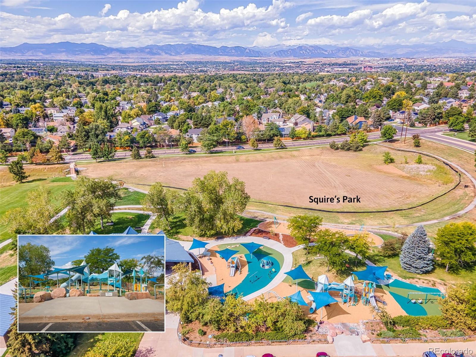 10058 Grove Court, Unit E Westminster, CO 80031 - Photo 44 of 48 a view of a swimming pool with an outdoor seating