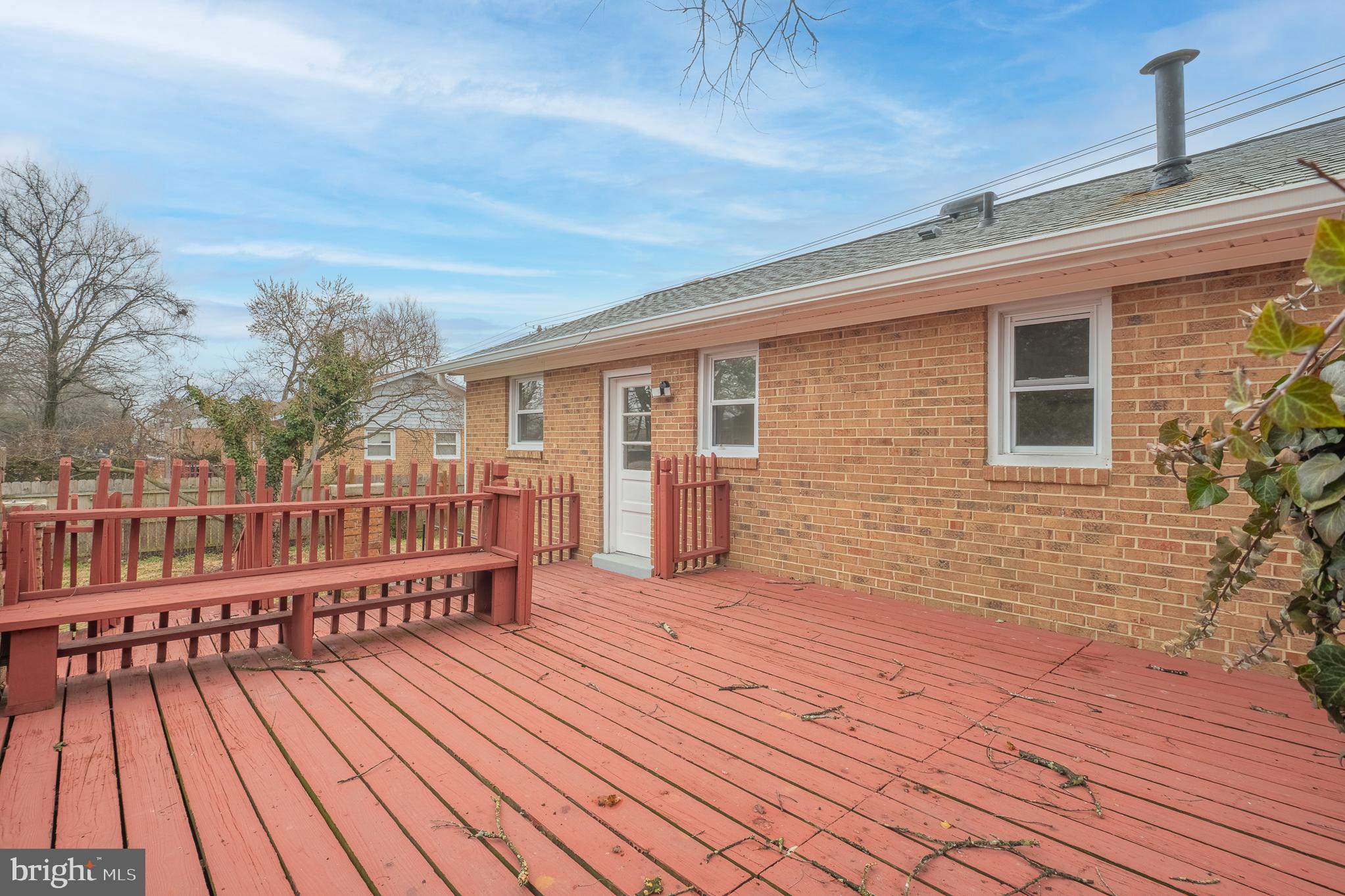 7804 D'Arcy Road District Heights, MD 20747 - Photo 54 of 61 a view of a house with wooden deck