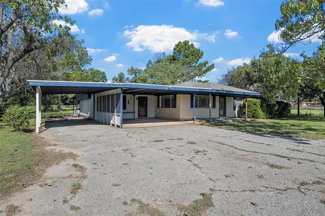 front view of a house with a porch