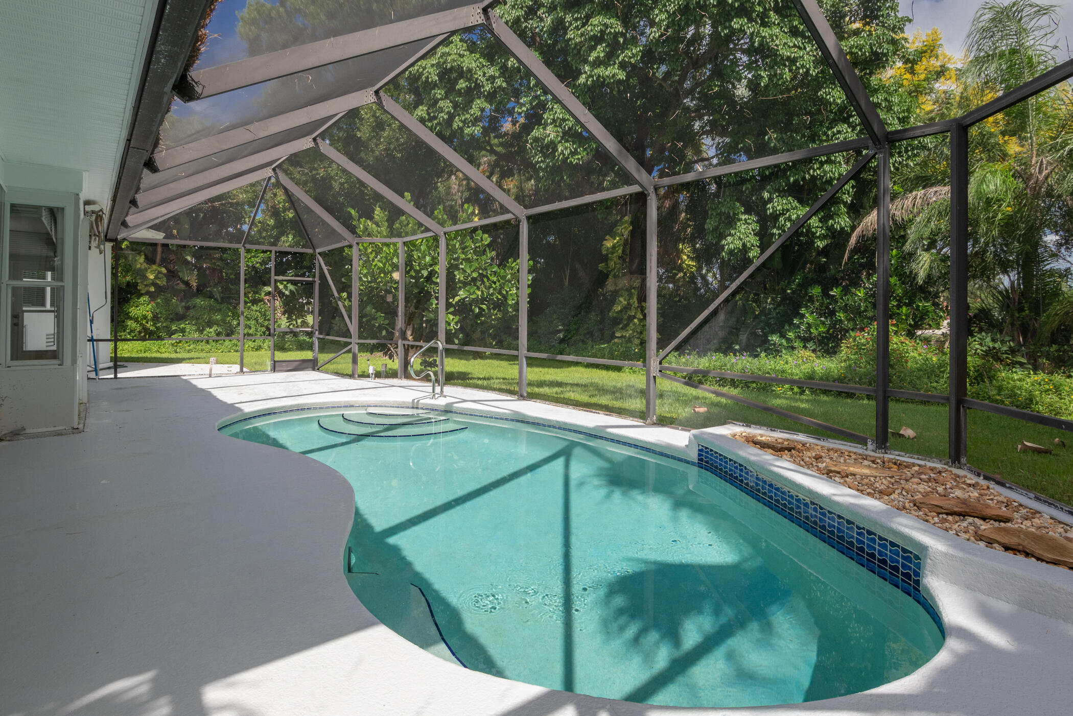 3441 Southeast Court Drive Stuart, FL 34997 - Photo 38 of 46 a view of a wooden deck with a backyard