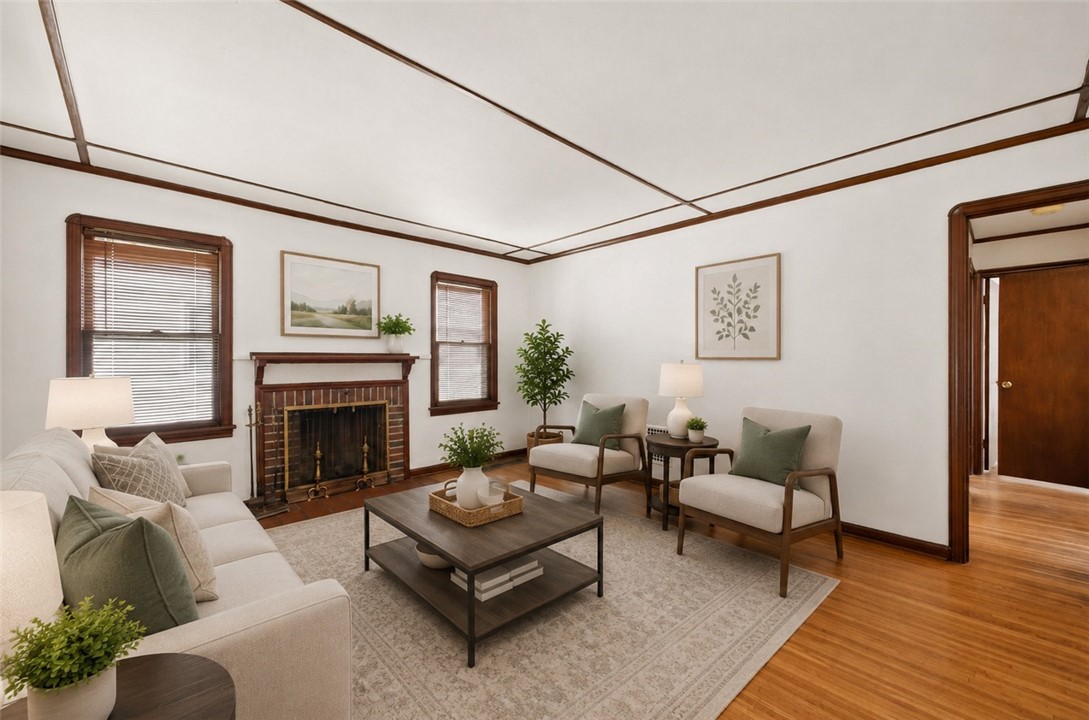 56 Langford Road Rochester, NY 14615 - Photo 5 of 35 Virtually Staged Living Room
