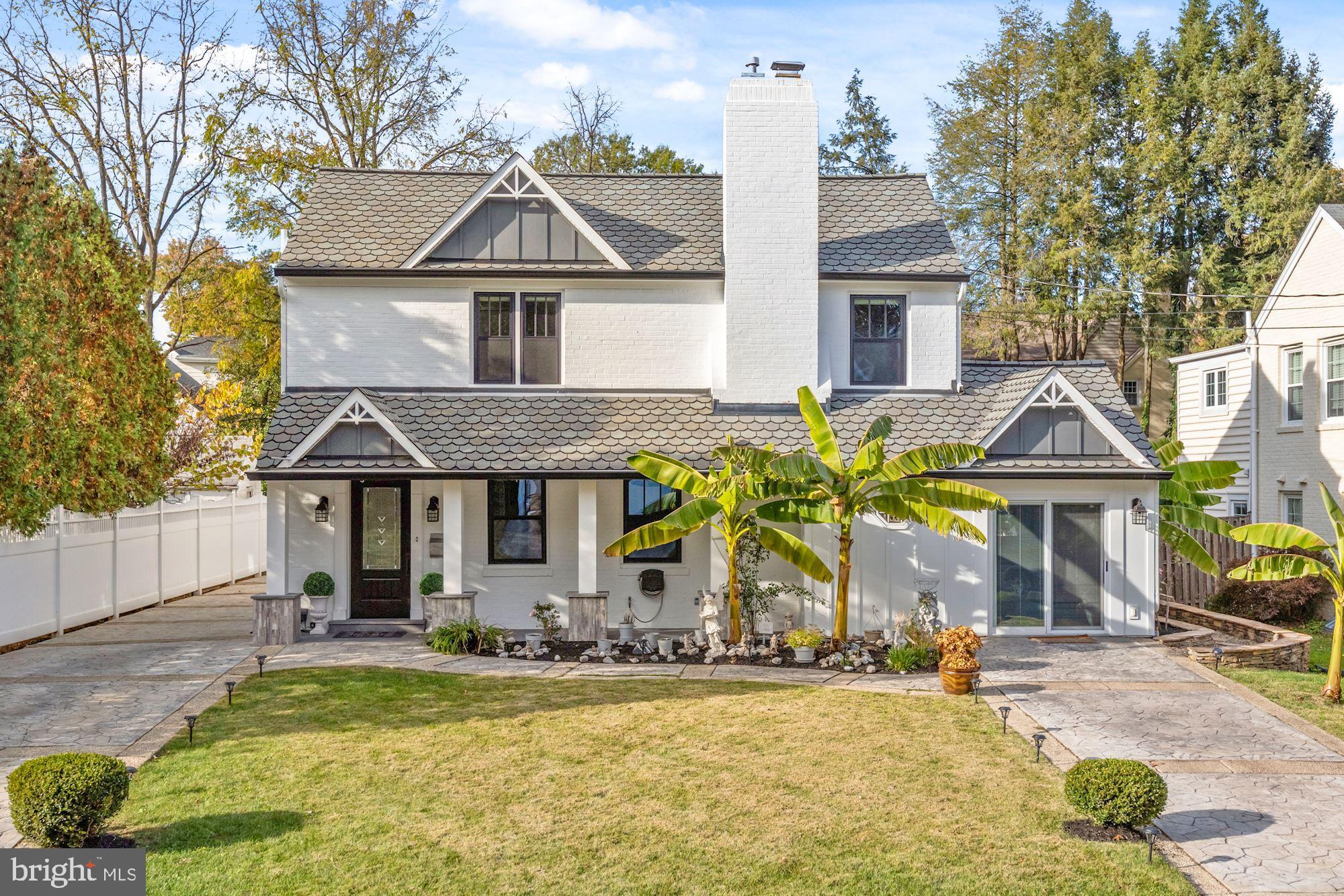 Beautiful frontal view