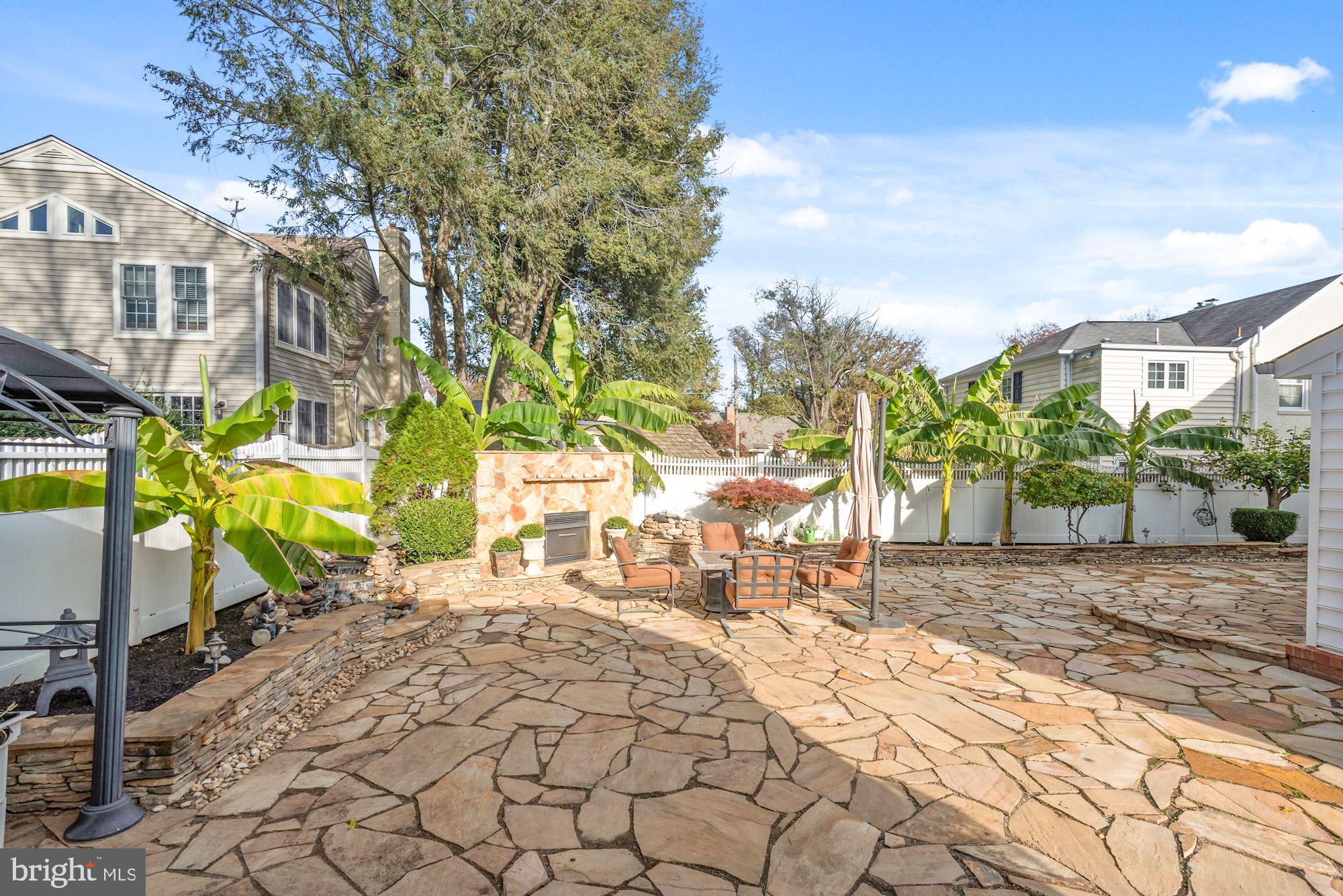 209 Whitestone Road Silver Spring, MD 20901 - Photo 40 of 57 Professional hardscaped backyard