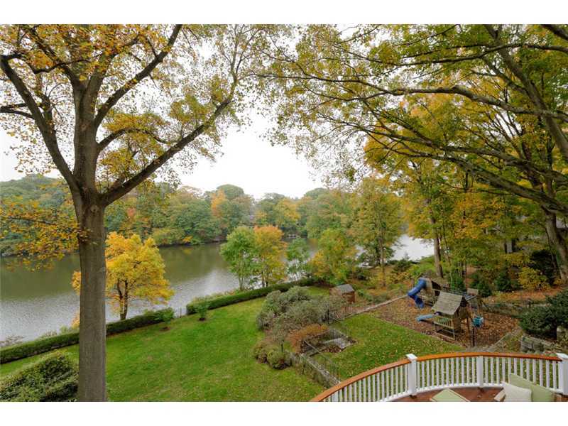 189 Valley Road Cos Cob, CT 06807 - Photo 6 of 17 a view of lake from balcony